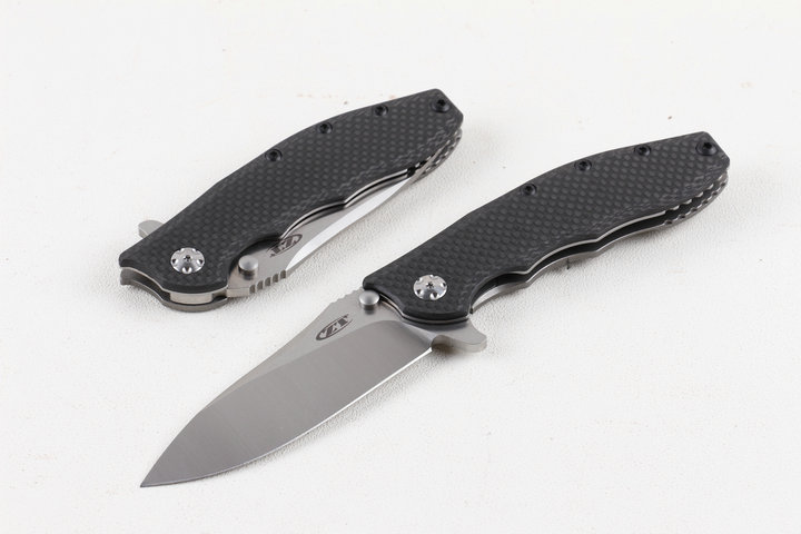 ZT0562CF CPM 20CV  Zero Tolerance Titanium handle folding knife UD405179